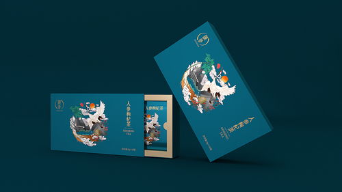 国潮设计中的人参包装与标识——以“汉参”为灵感